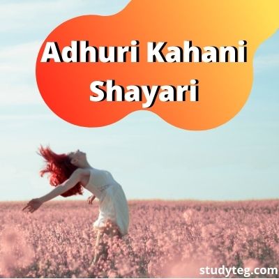 30+ अधूरी कहानी शायरी और स्टेटस । love story shayari । kahani shayari & status