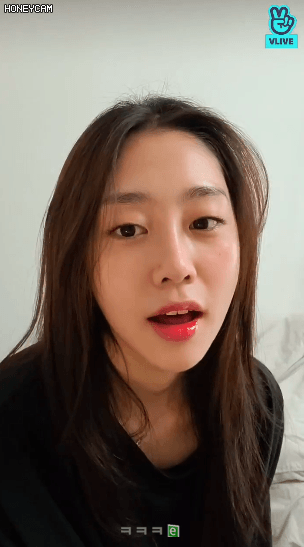 얼굴 부은 지수 VLIVE
