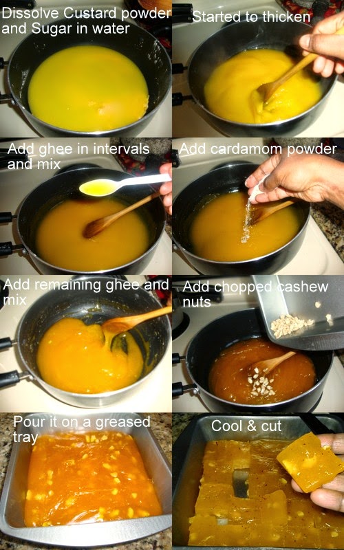 images for Custard Powder Halwa Recipe