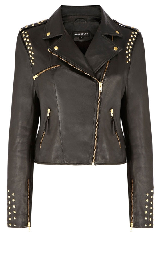 Fashion Affair: Warehouse leather jacket