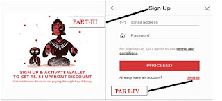 sign up part of Redbus