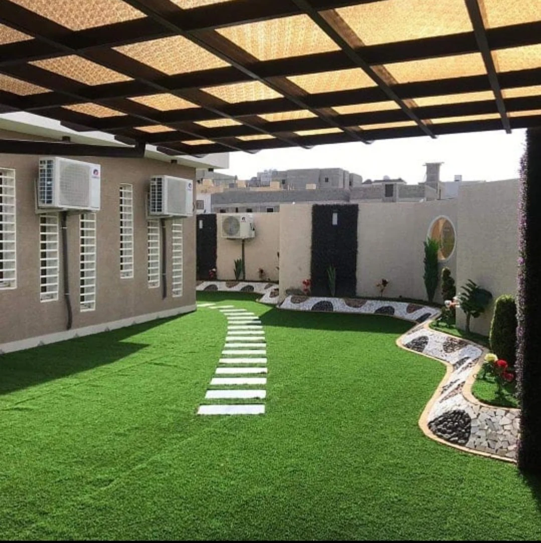 تنسيق حدائق منزلية شركة تصميم حديقة سطح المنزل بالقصيم