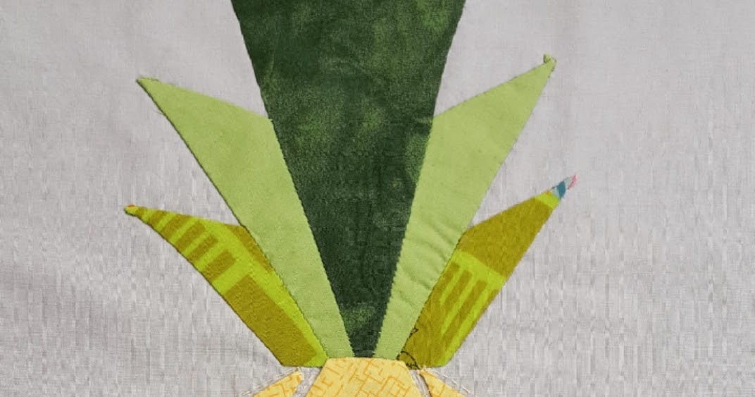 pineapple with hexagons quilt pattern tutorial | All about patchwork ...