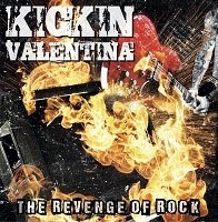 pochette KICKIN VALENTINA the revenge of rock 2021
