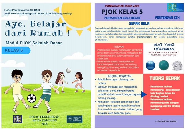 Modul Belajar Dari Rumah PJOK SD
