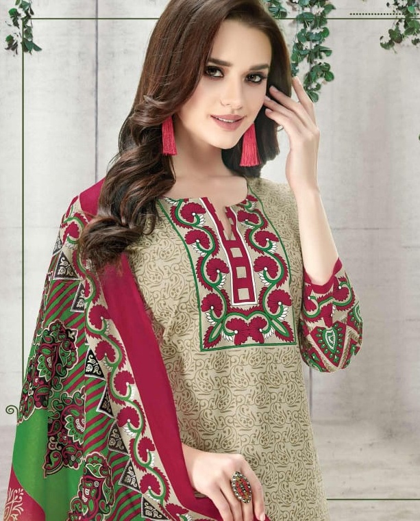 Laado vol 44 Cotton printed dress material Manufacture Jetpur