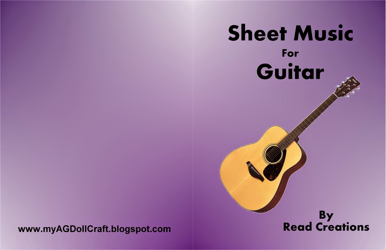 Guitar book cover