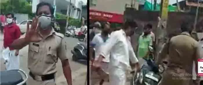 Did not wear a helmet; Dispute between police and passenger, Malappuram, News, Police, Complaint, Kerala, Social Media, Kerala