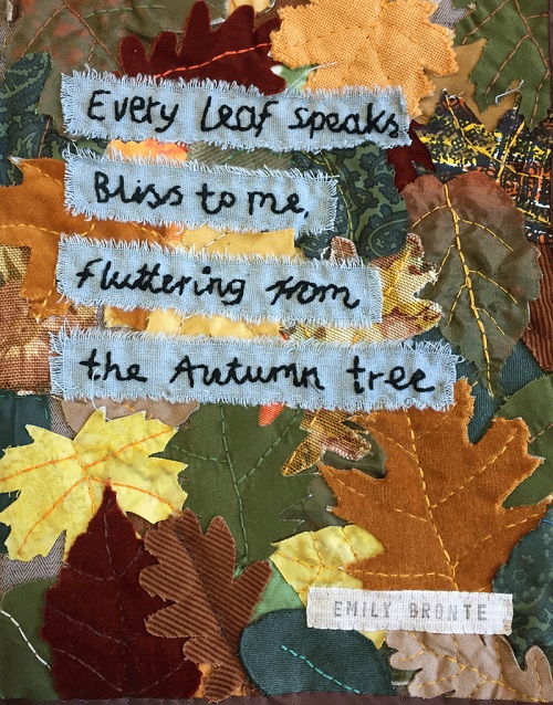 My Owl Barn Artist Fuses Scrap Booking and Textile Art To Create