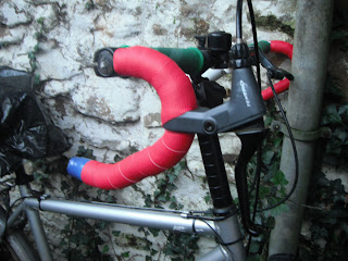 mountain bike levers on drop bar conversion