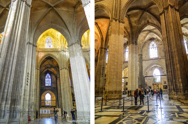 Interior da Catedral de La Giralda, Sevilha