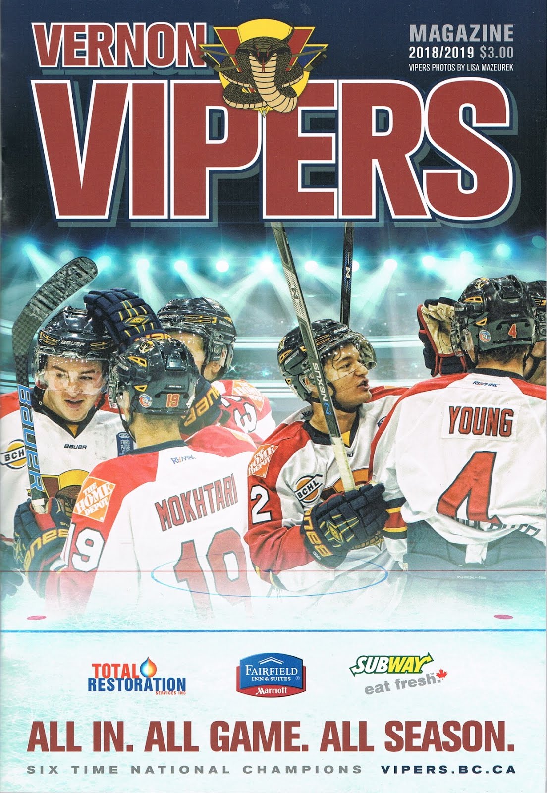 Vernon Vipers 2018-19 Program