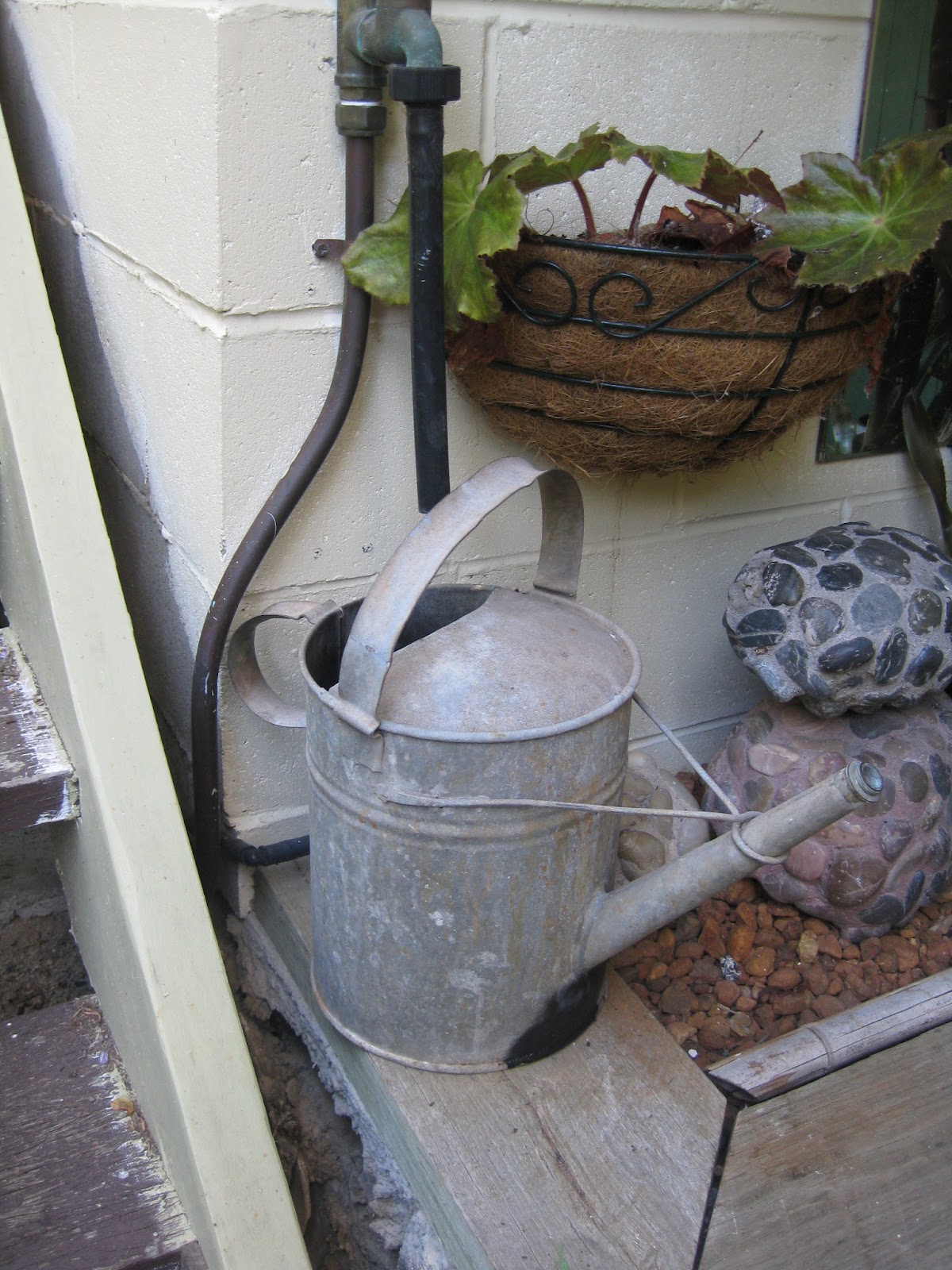 Fixing my metal watering can with a bit of TLC