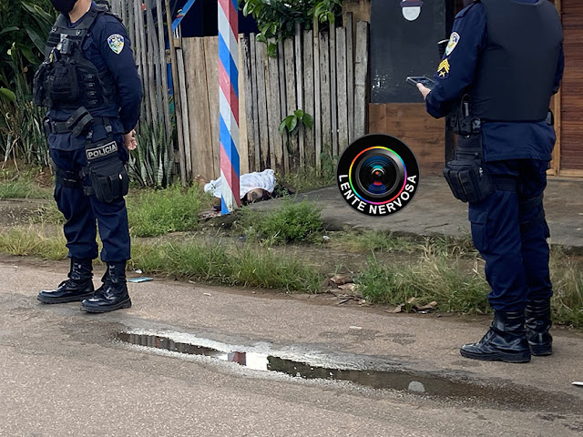 Dono de borracharia tenta fugir, mas é executado com tiros na cabeça na zona sul da capital - VÍDEO