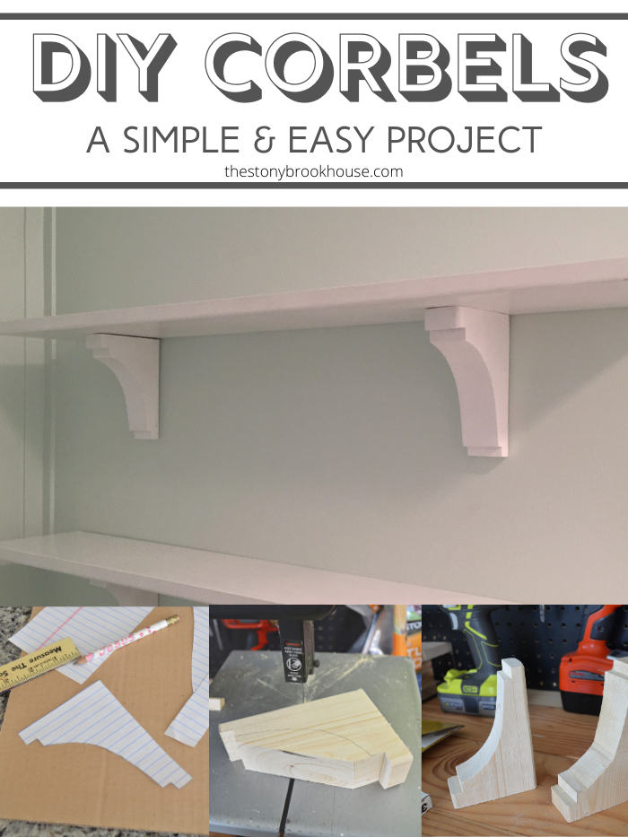 Easy DIY Corbels The Stonybrook House