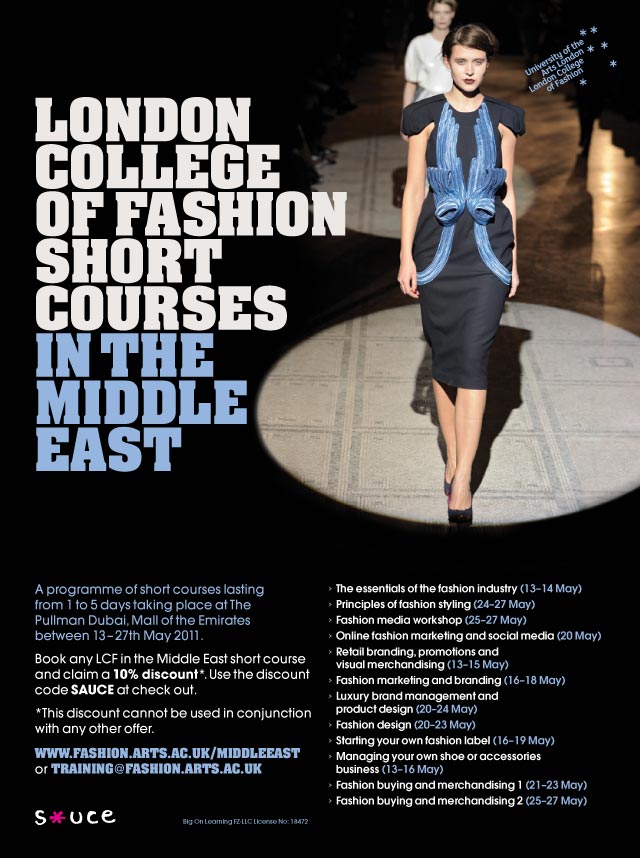 Little Bird Tell: London College of Fashion Courses!