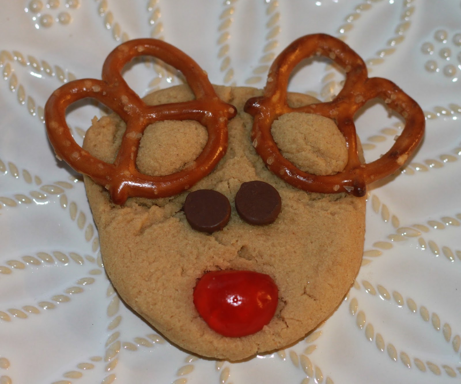 Peanut Butter Reindeer Cookies Crazy for Cookies and More