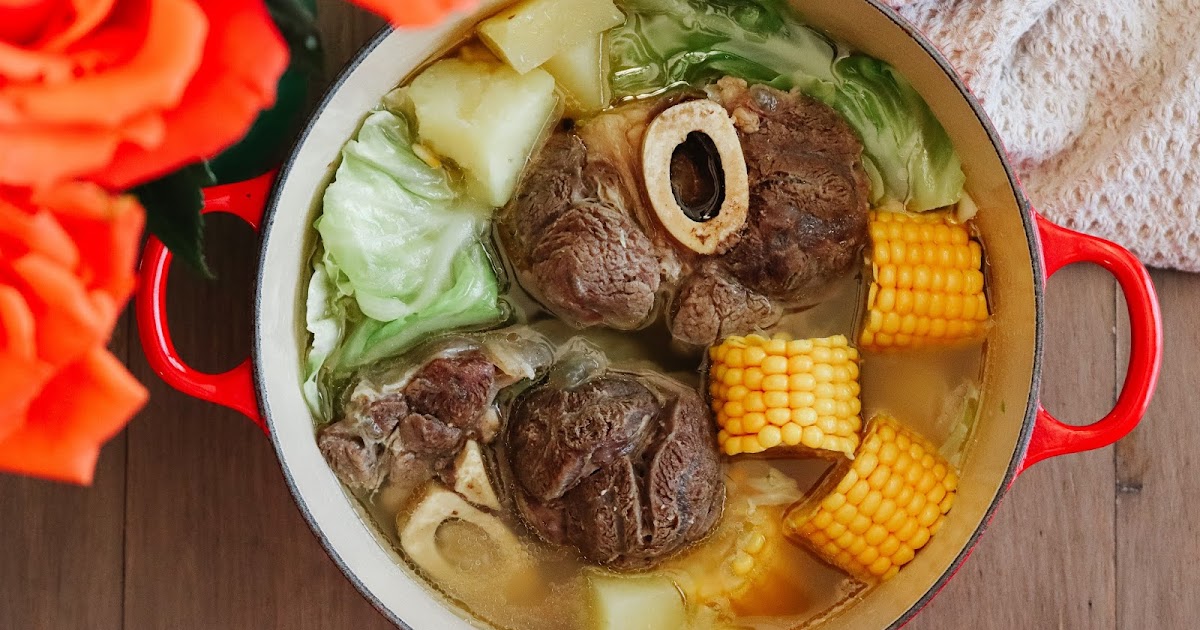 Instant Pot Beef Bulalo Beef Shank Soup
