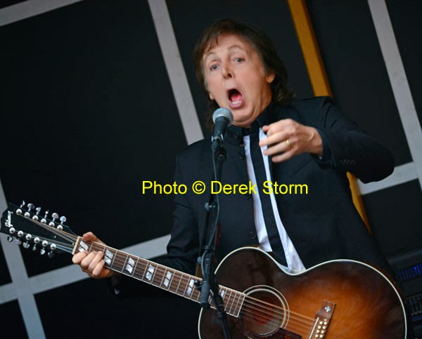 In the News: Paul McCartney performs a surprise concert in Times Square