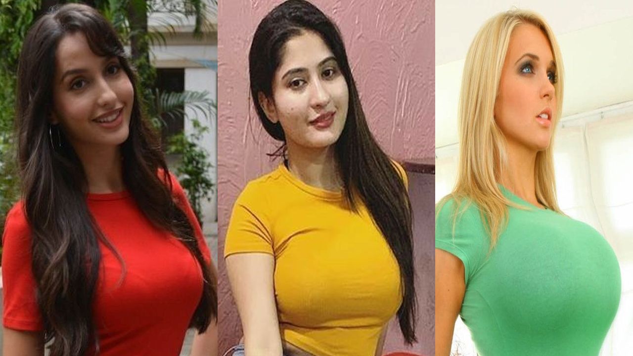 Top 50 Hottest Big Busty Tits Of India America Asia 2021 Sexiest