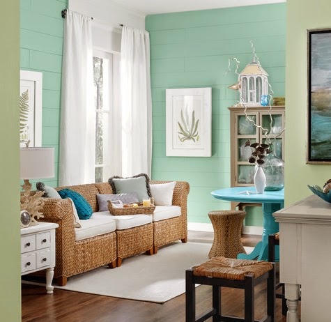 Install an Accent Wall -Wood Paneling Ideas for Coastal ...