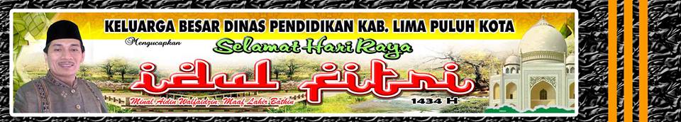 PENDIDIKAN KESETARAAN: Selamat Hari Raya Idul Fitri 1 Syawal 1434 H.