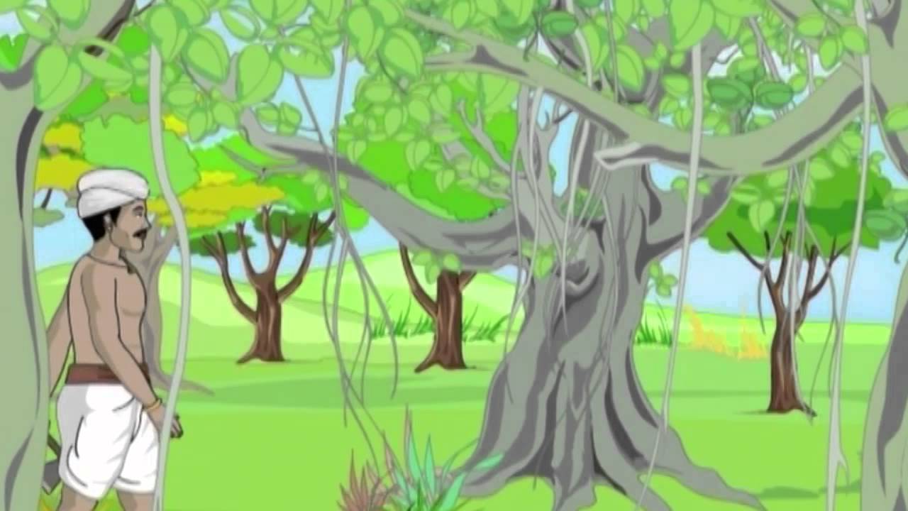 Wood Cutter Story Urdu Lakadhara Ki Kahani Hindi Woodcutter And Axe