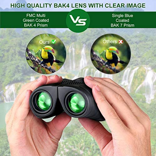 Binoculars 15x25, HD Professional/Waterproof Binoculars with Low Light Night Vision, Durable