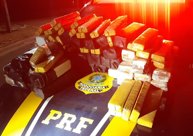 Mais de 100kg de drogas são apreendidos nas rodovias federais que cortam o Maranhão