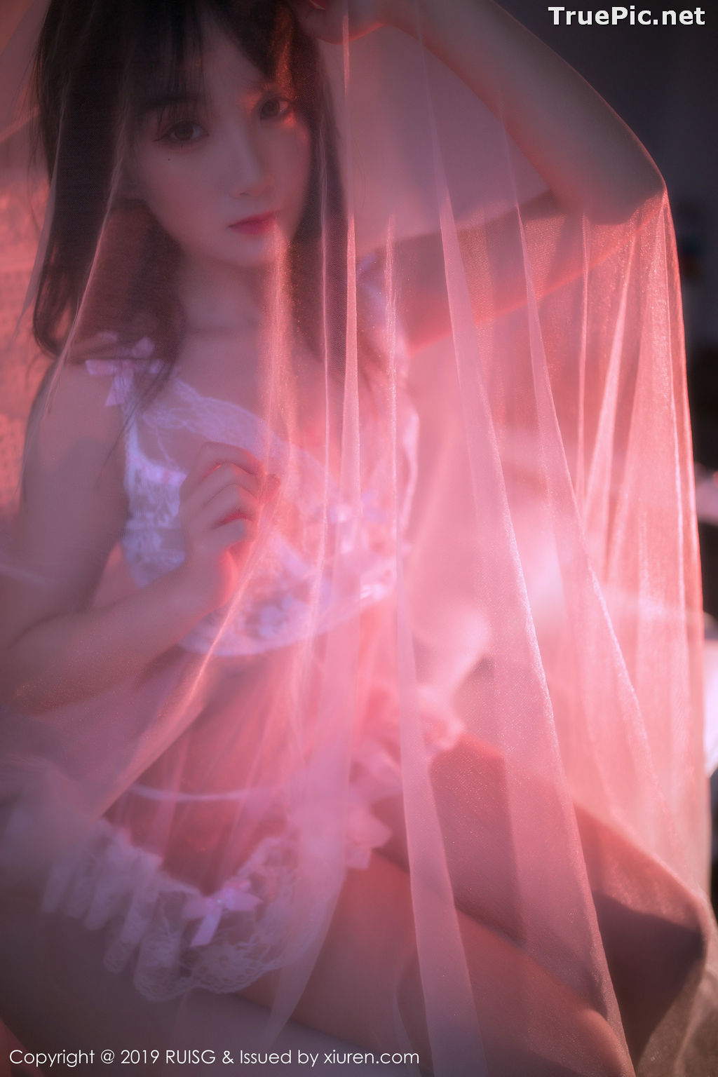 Image RuiSG Vol.079 - Chinese Model 小葡萄miki - White Angel In The Mirror - TruePic.net - Picture-2