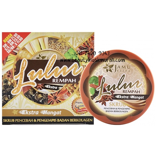 LULUR REMPAH EXTRA HANGAT JAMU JELITA | BEAUTY KIOSK