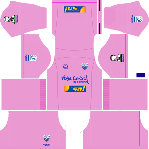 Kits y Logos FTS Liga Chilena. DEPORTES RECOLETA