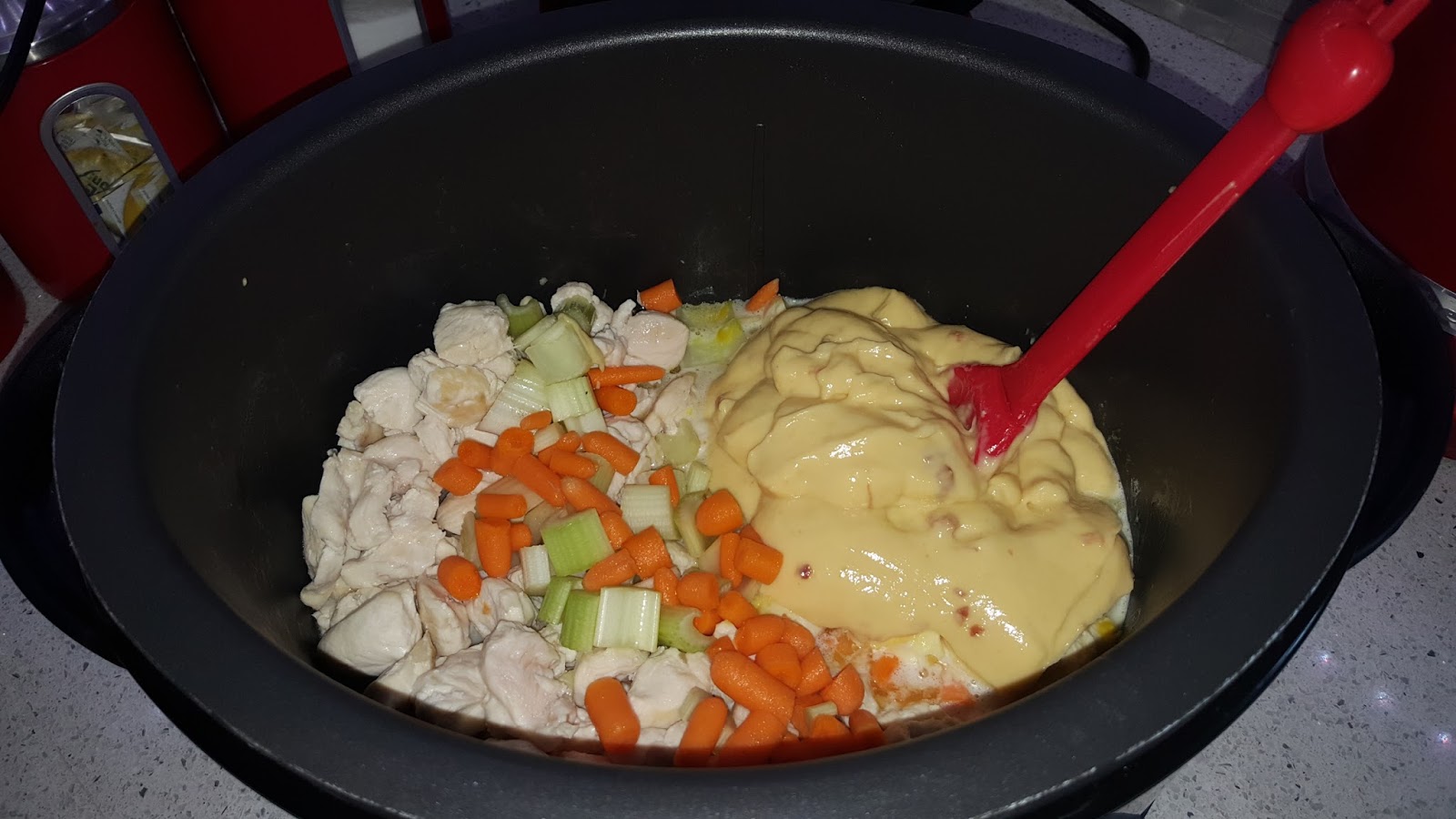 Under Pressure Delicious! Pressure Cooker Chicken & Noodles