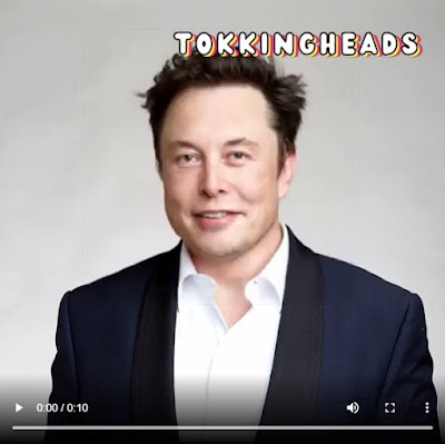 Tokkingheads Video Still of Elon Musk.
