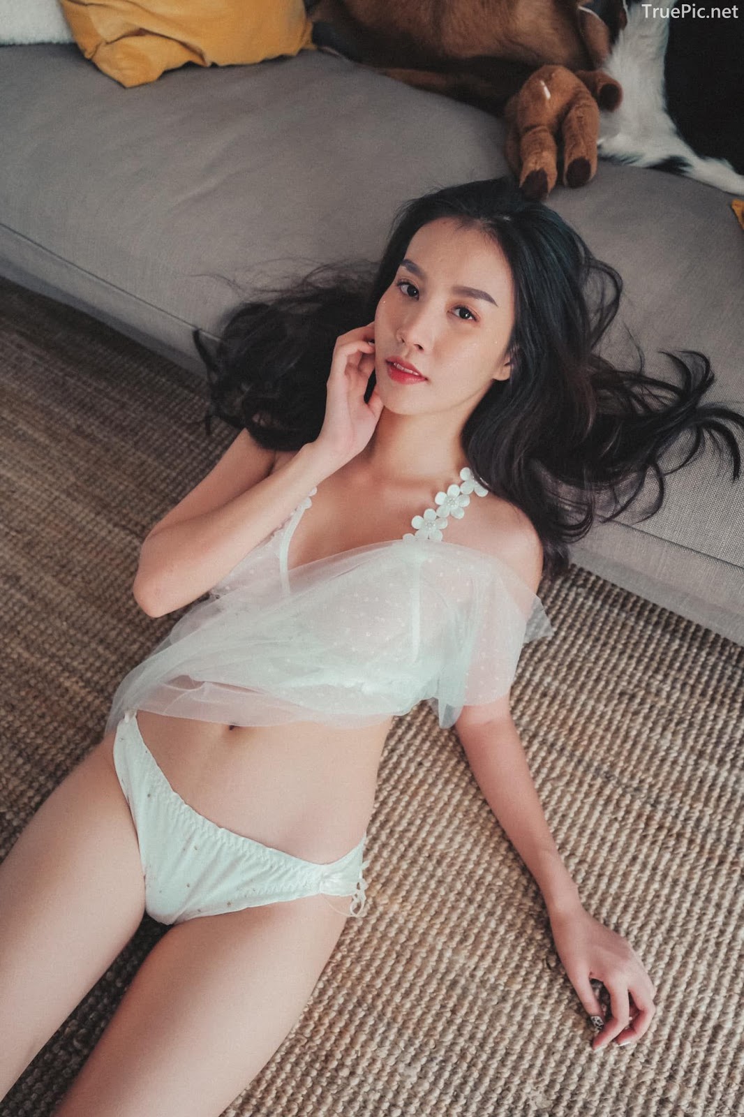 Thailand model - Ssomch Tanass - Sexy in Transparent Ultra-thin Lingerie - TruePic.net - Picture 21