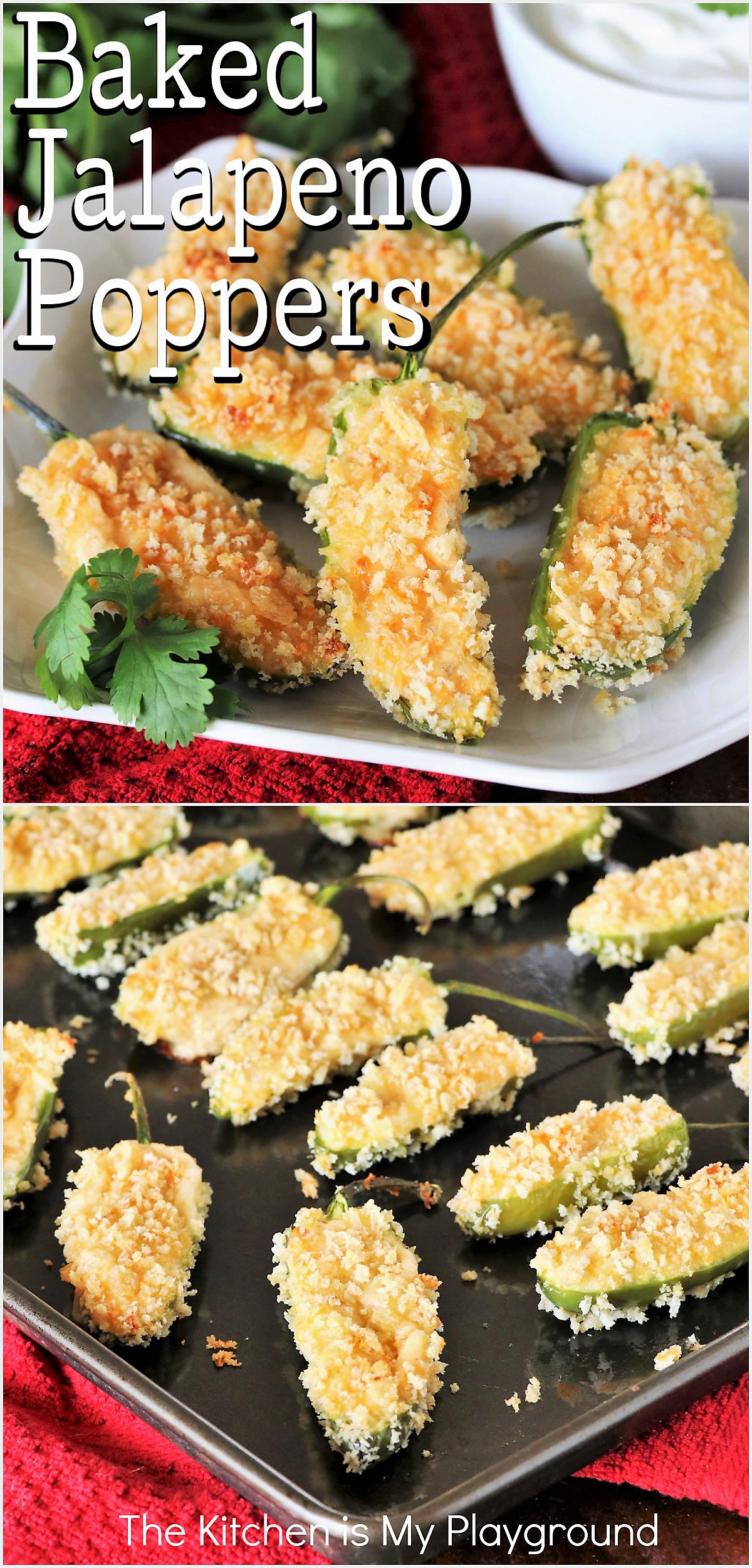 Baked Jalapeno Poppers The Kitchen is My Playground