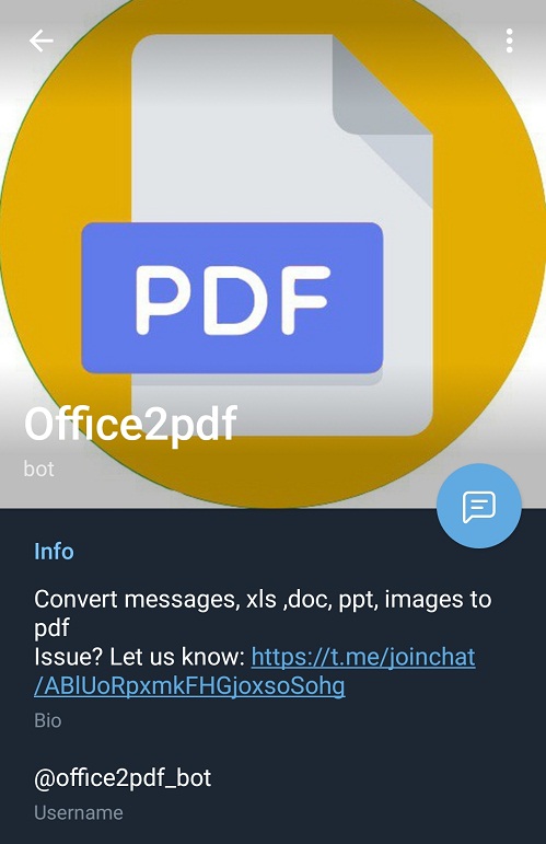 Bot Telegram Ubah Ppt Powepoint Ke Pdf Blogger Toraja