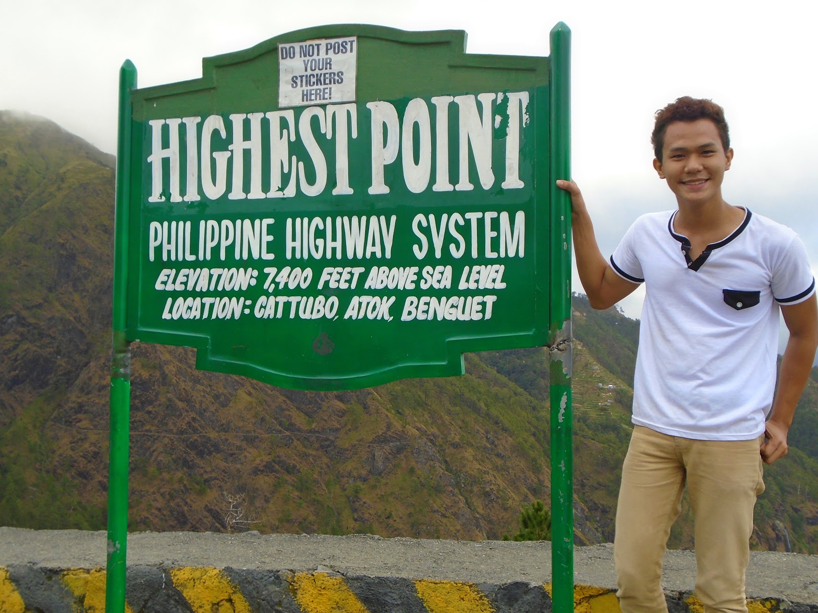 Memorable quick stop to the Highest Point in the Philippine Highway System