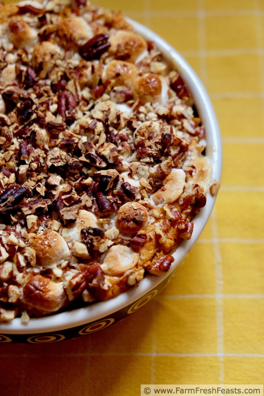 Farm Fresh Feasts Small Batch Sweet Potato Casserole (Small Batch