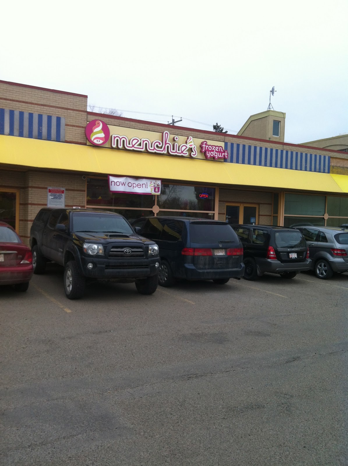 All Eric Can Eat Menchies Frozen Yogurt Edmonton, AB