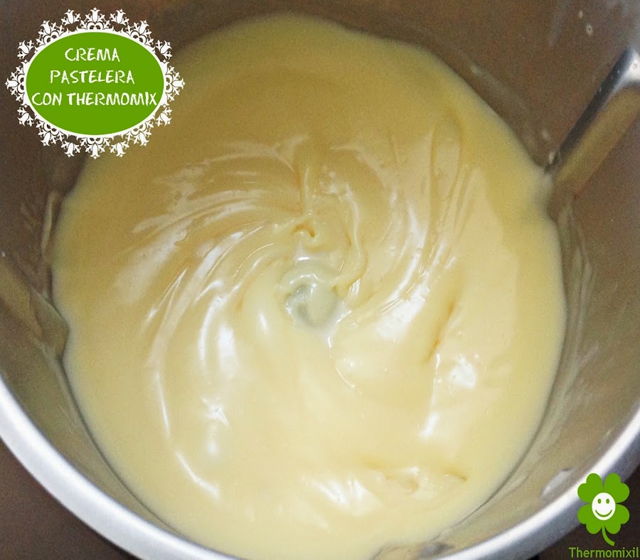 CREMA PASTELERA CON THERMOMIX