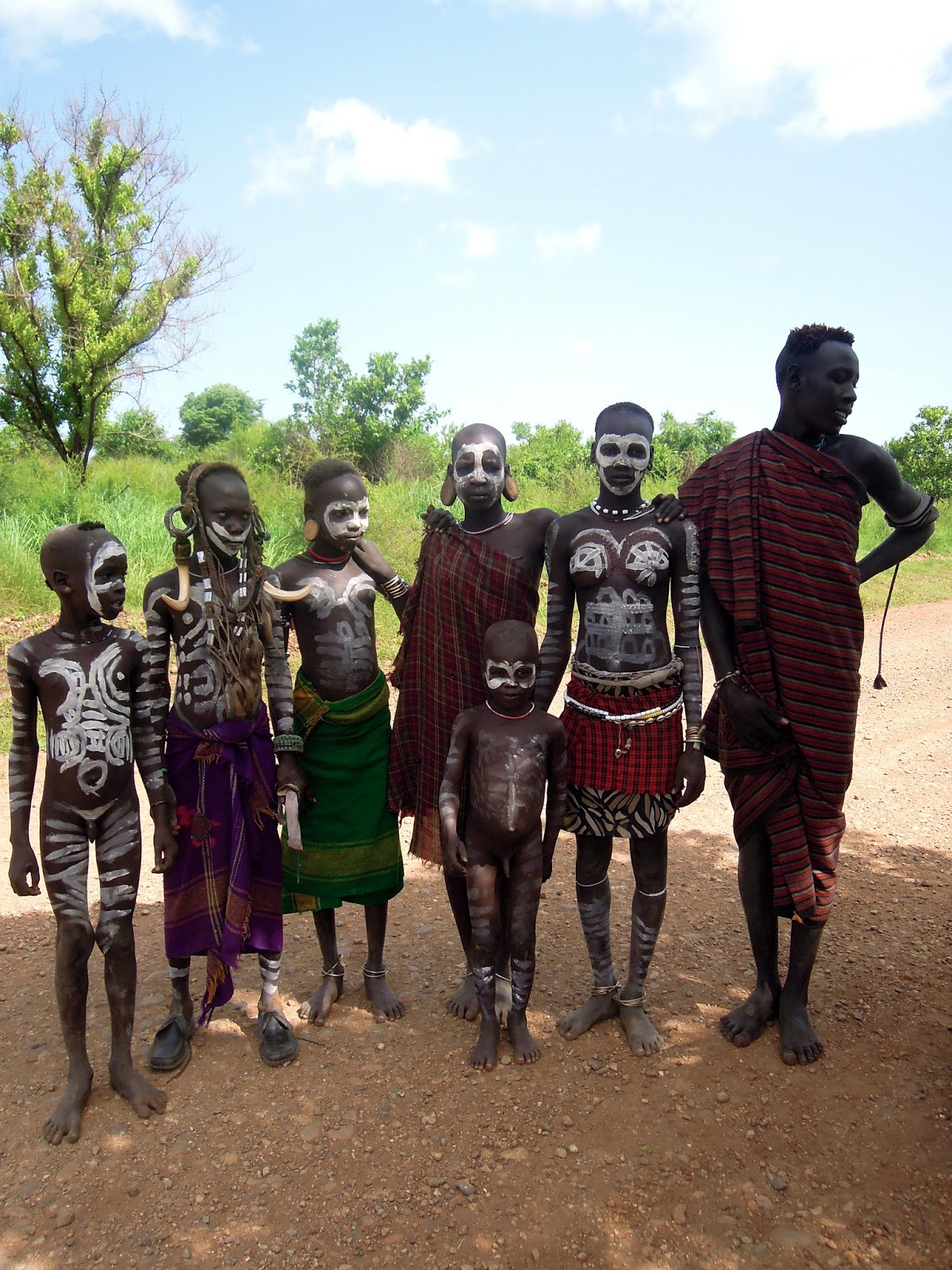 mursi tribe africa abra kuma travelling alone found