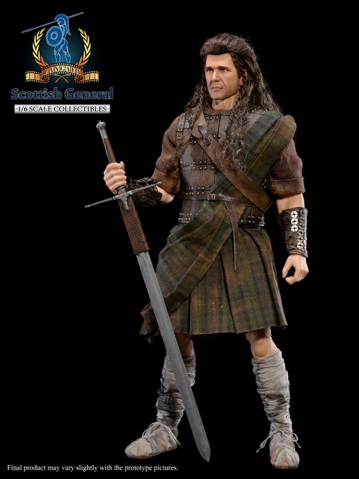toyhaven Pangaea Toys 16 scale Scottish General aka 1995 Braveheart