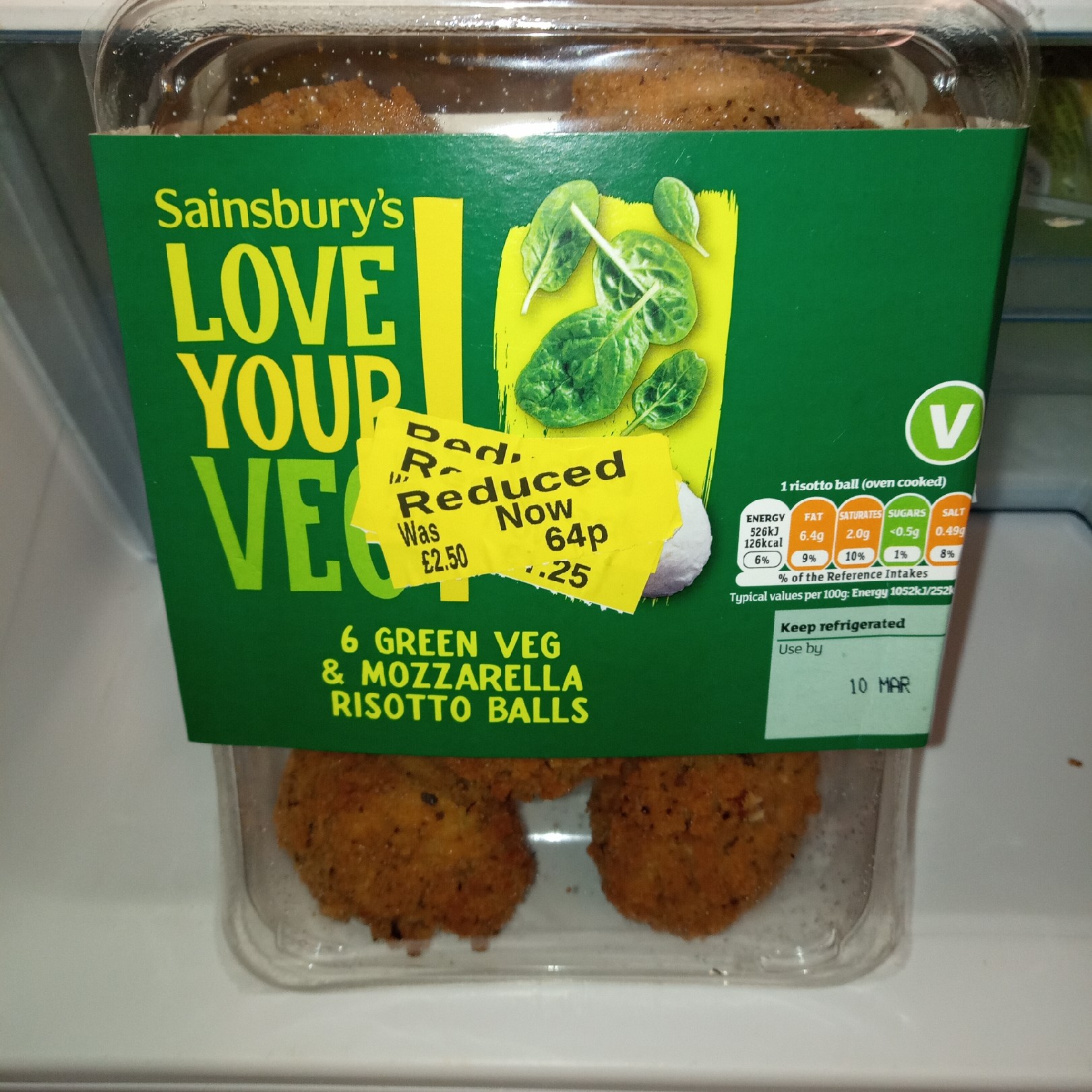 Supersupergirl's Food Reviews Sainsbury's Love Your Veg risotto balls