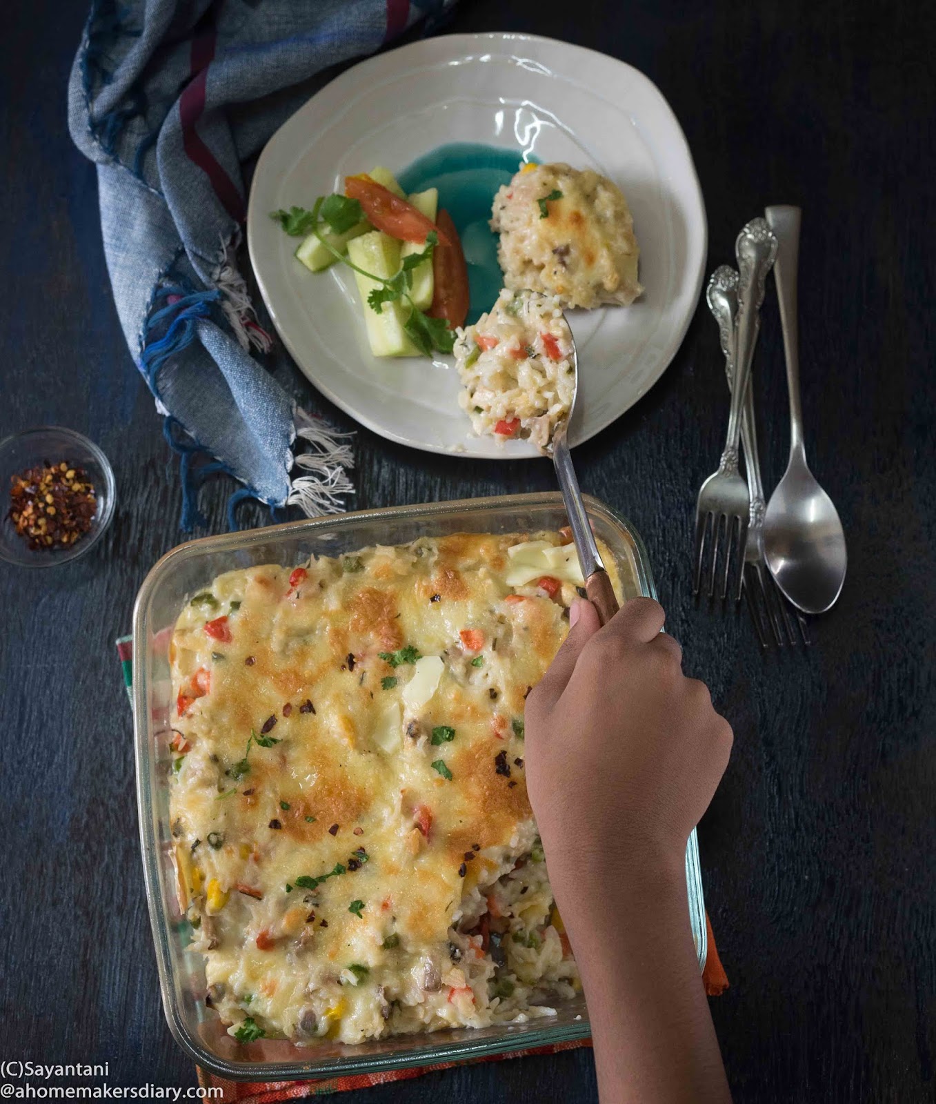 Japanese Chicken Doria (Rice Gratin) A Homemaker's Diary