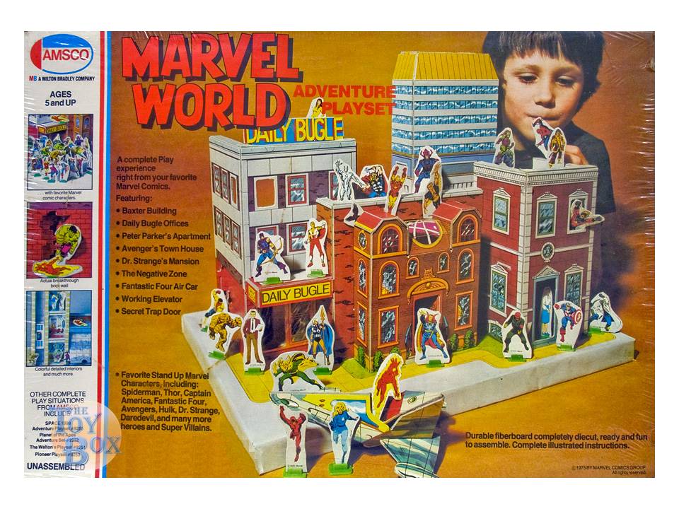 The Toy Box Marvel Adventure World Playset (Amsco)