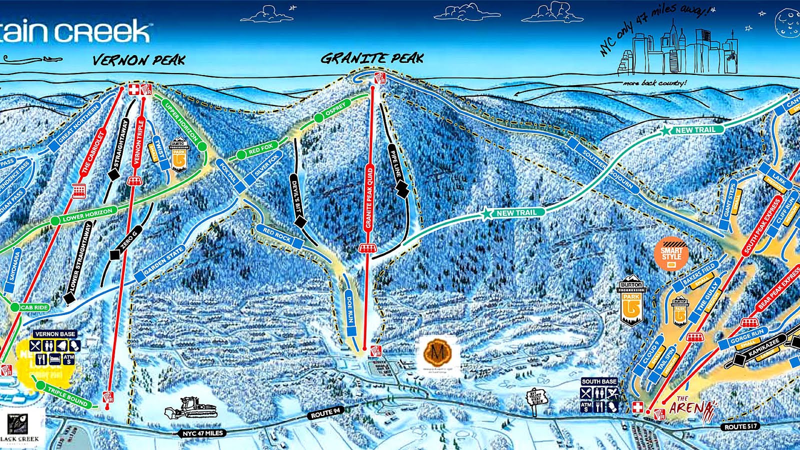 Mountain Creek Ski Resort Trip to Resort