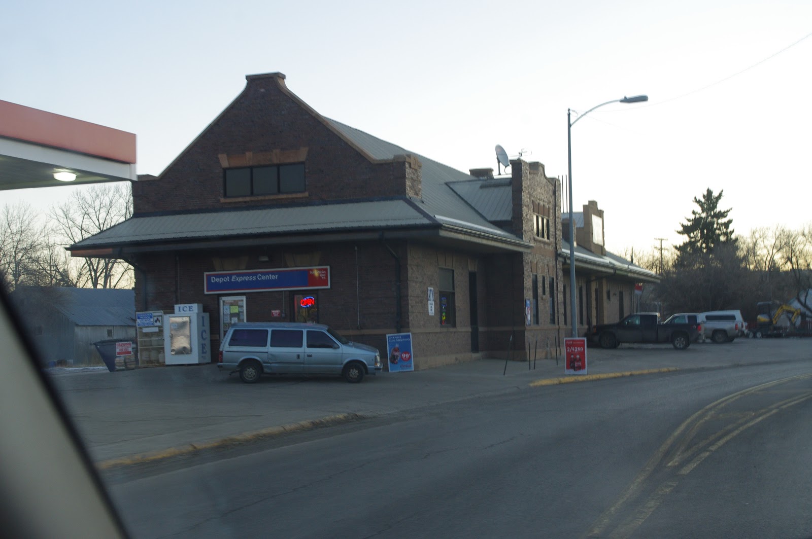 Railhead Depot in Lewistown Montana