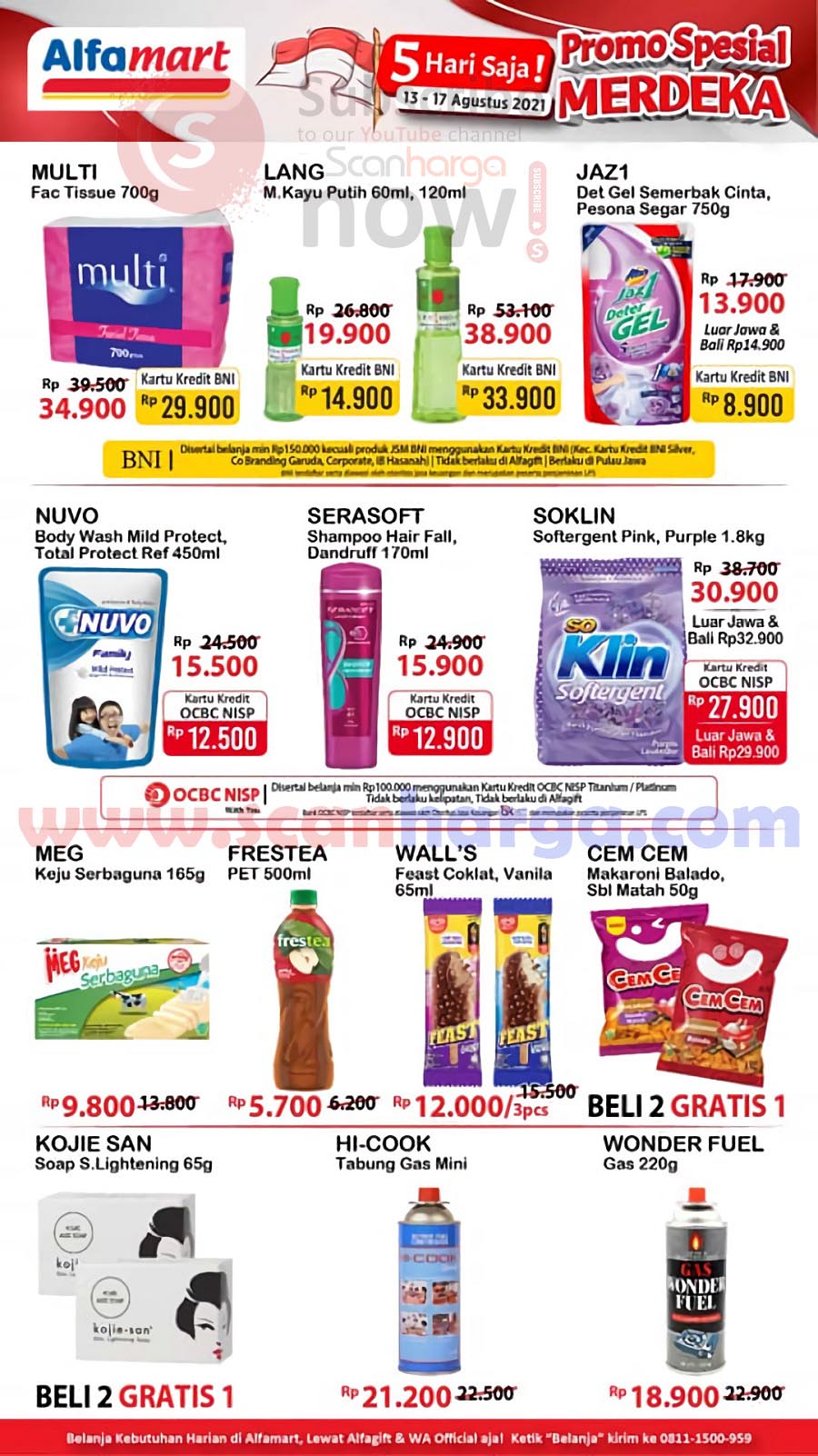 Katalog Promo JSM Alfamart Weekend 13 - 17 Agustus 2021 2