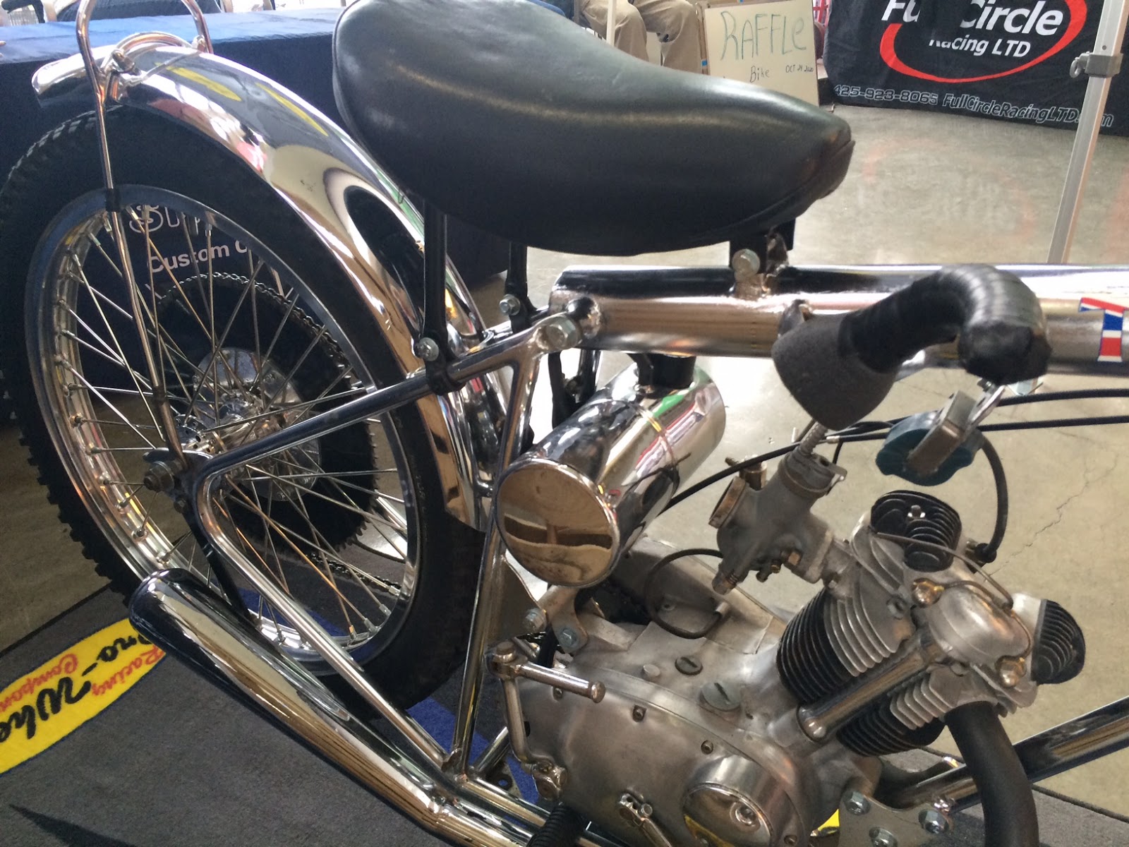 POPPA WHEELIE Cycle Hub, Portland, Oregon. Clif Mahjor, the "Sandy